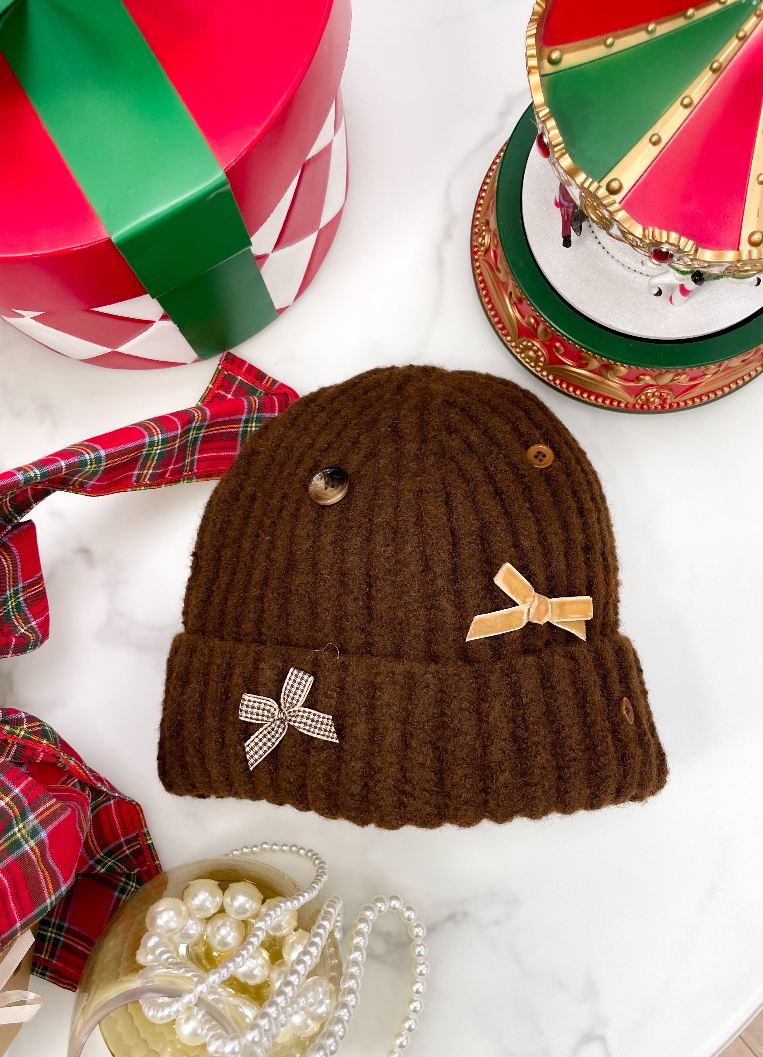 Cappello Flake Marrone