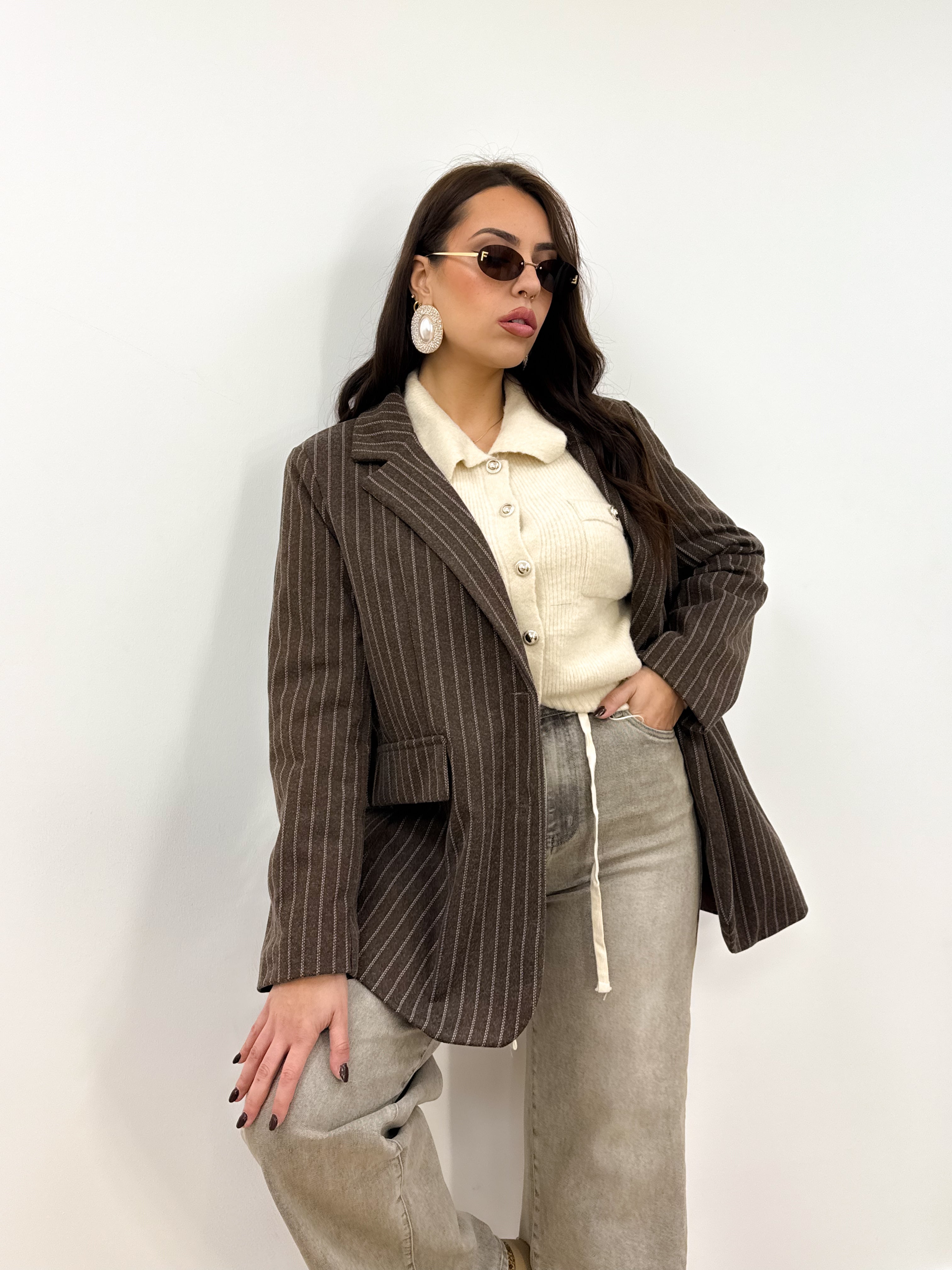 Giacca Jessy Marrone