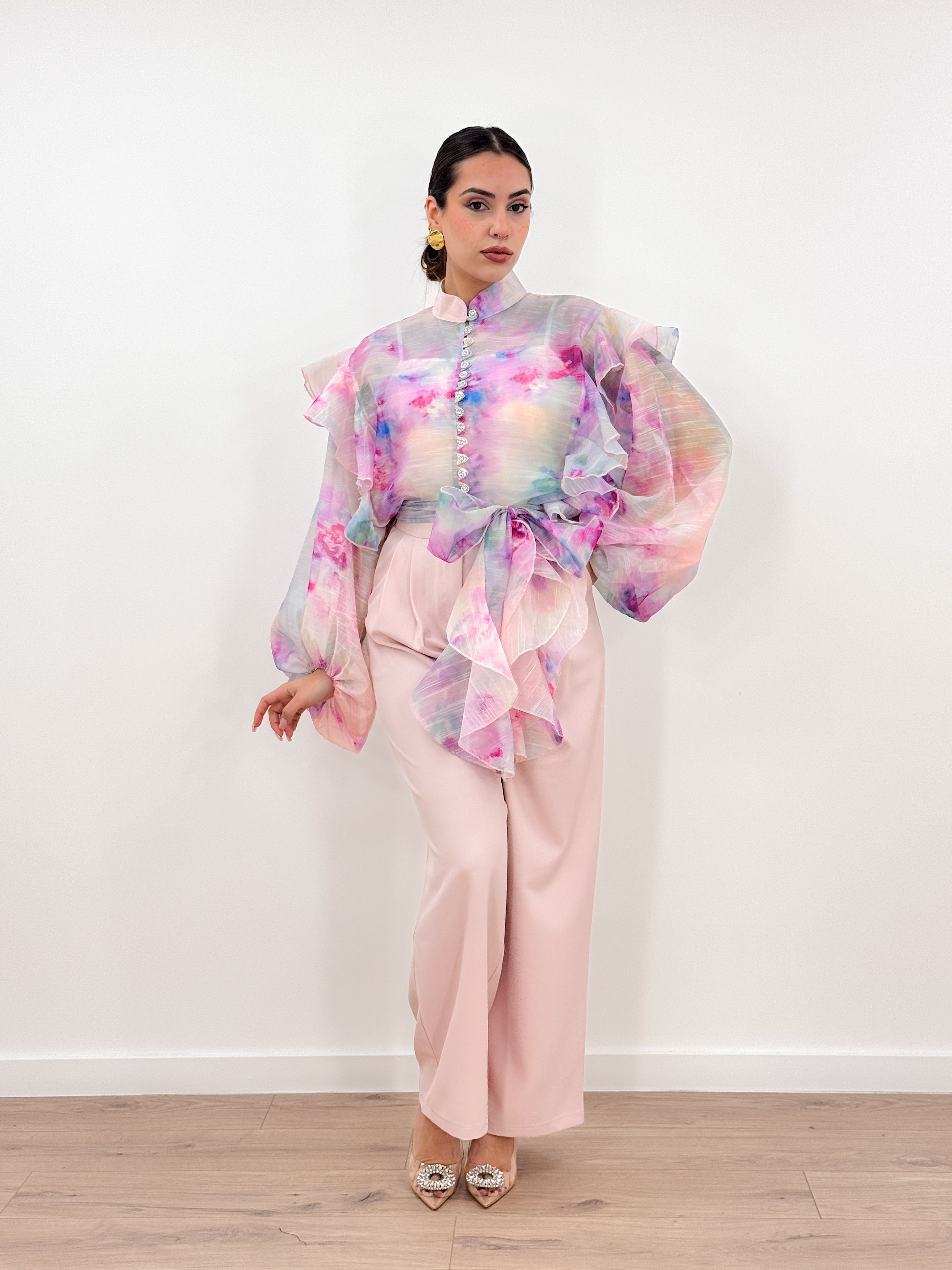 Pantalone Chic  7137 ROSA