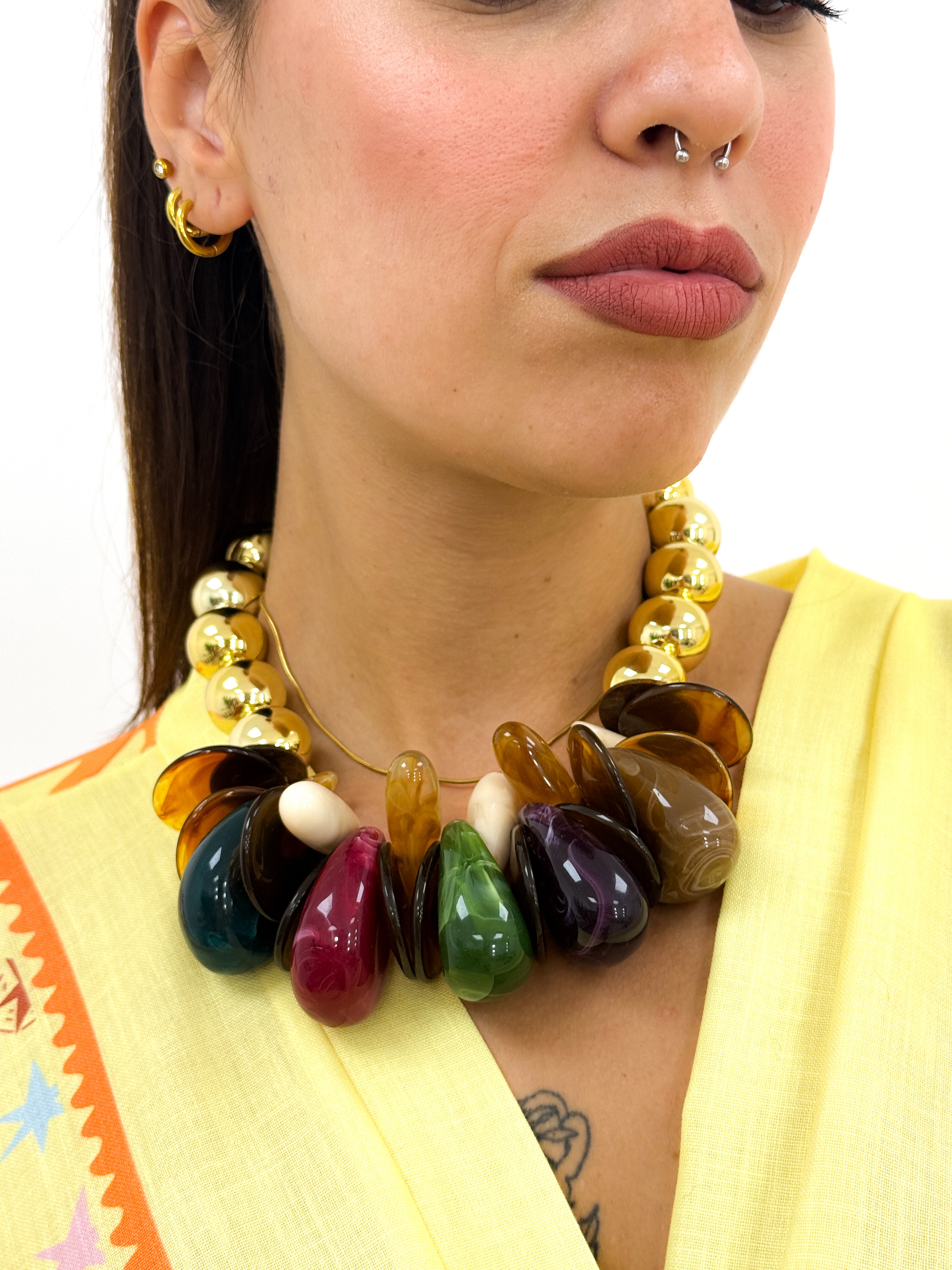 Collana Marracash MULTICOLOR