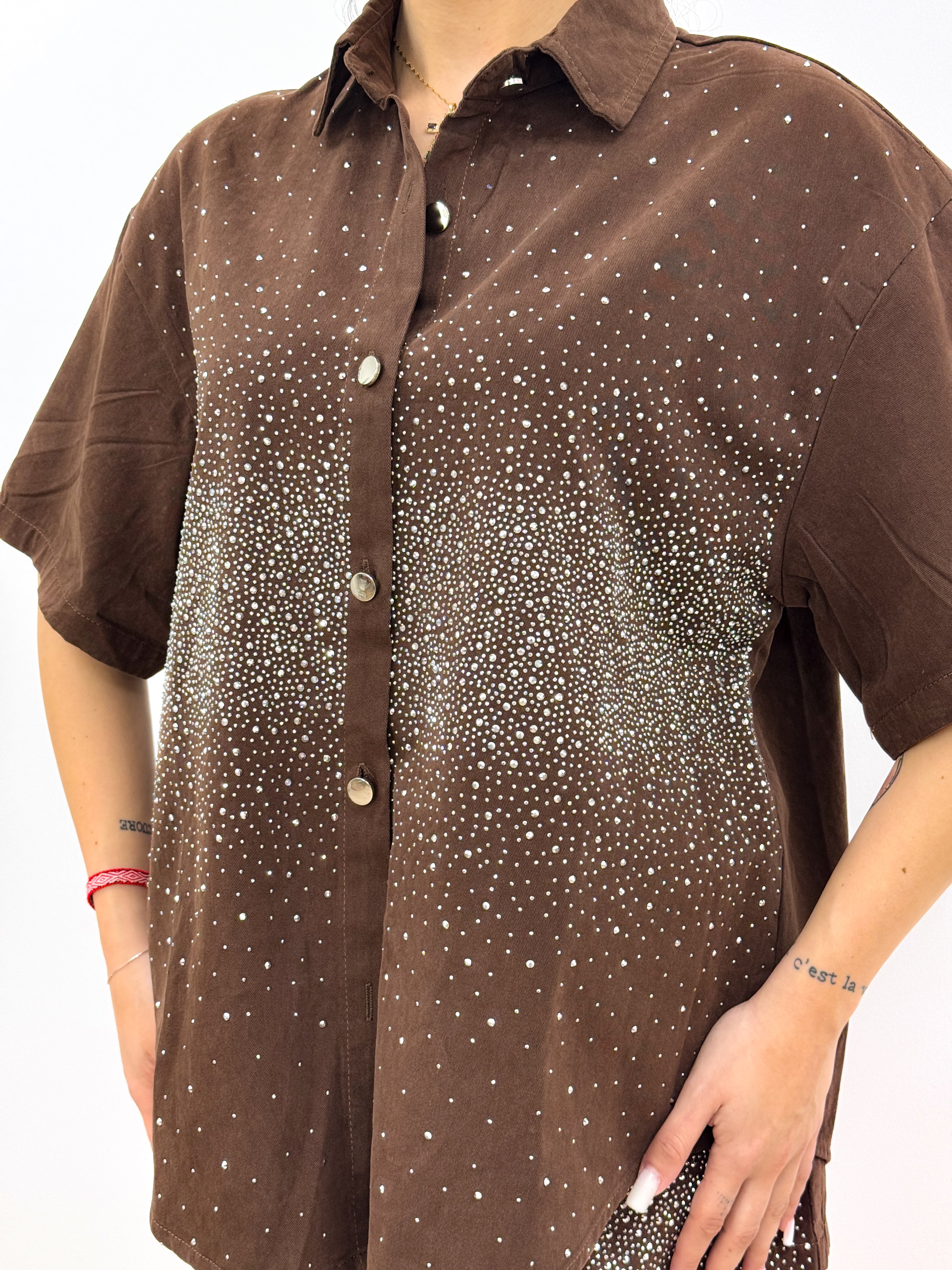 Coordinato Shine MARRONE
