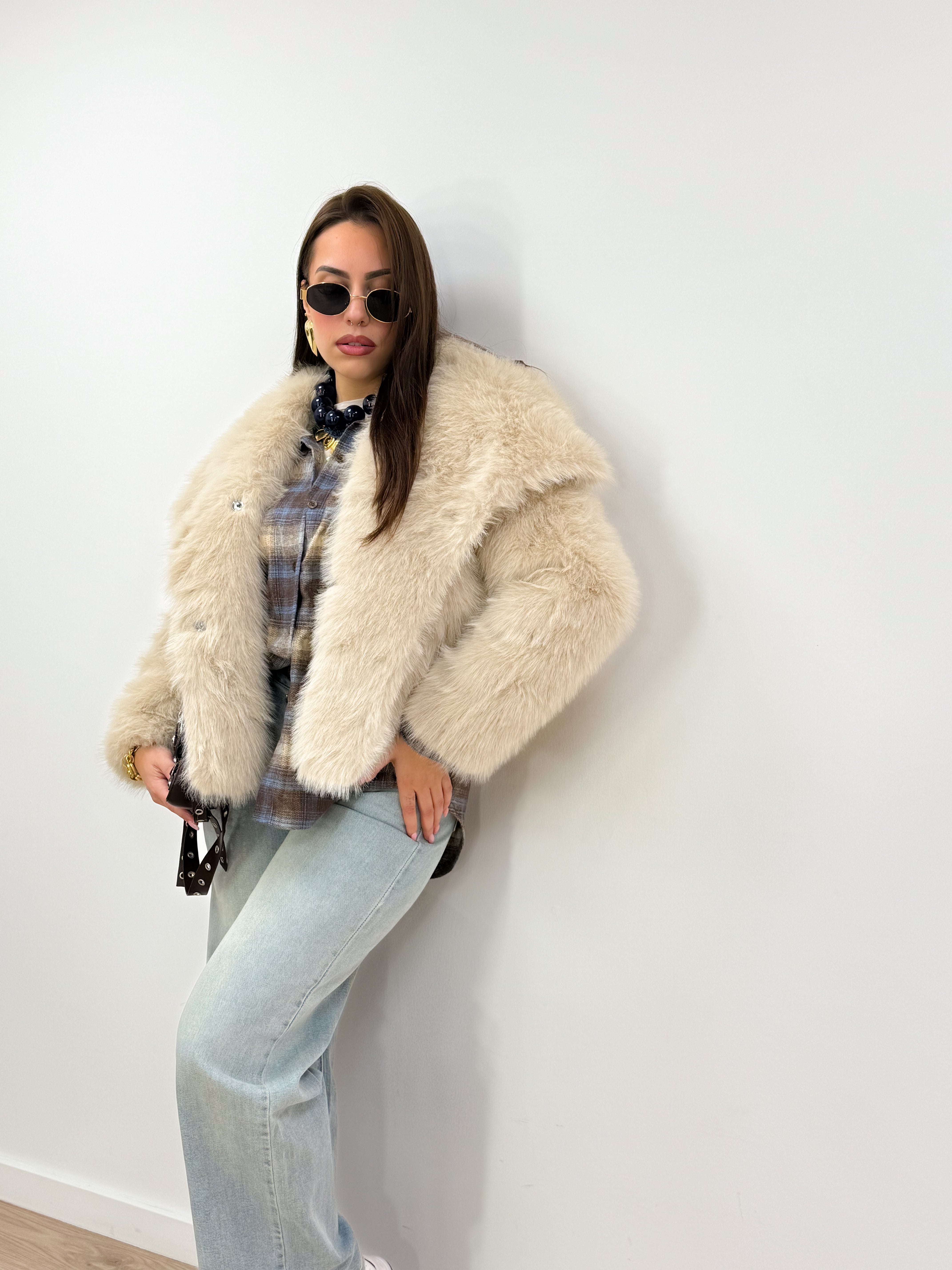 Pelliccia Belle Panna