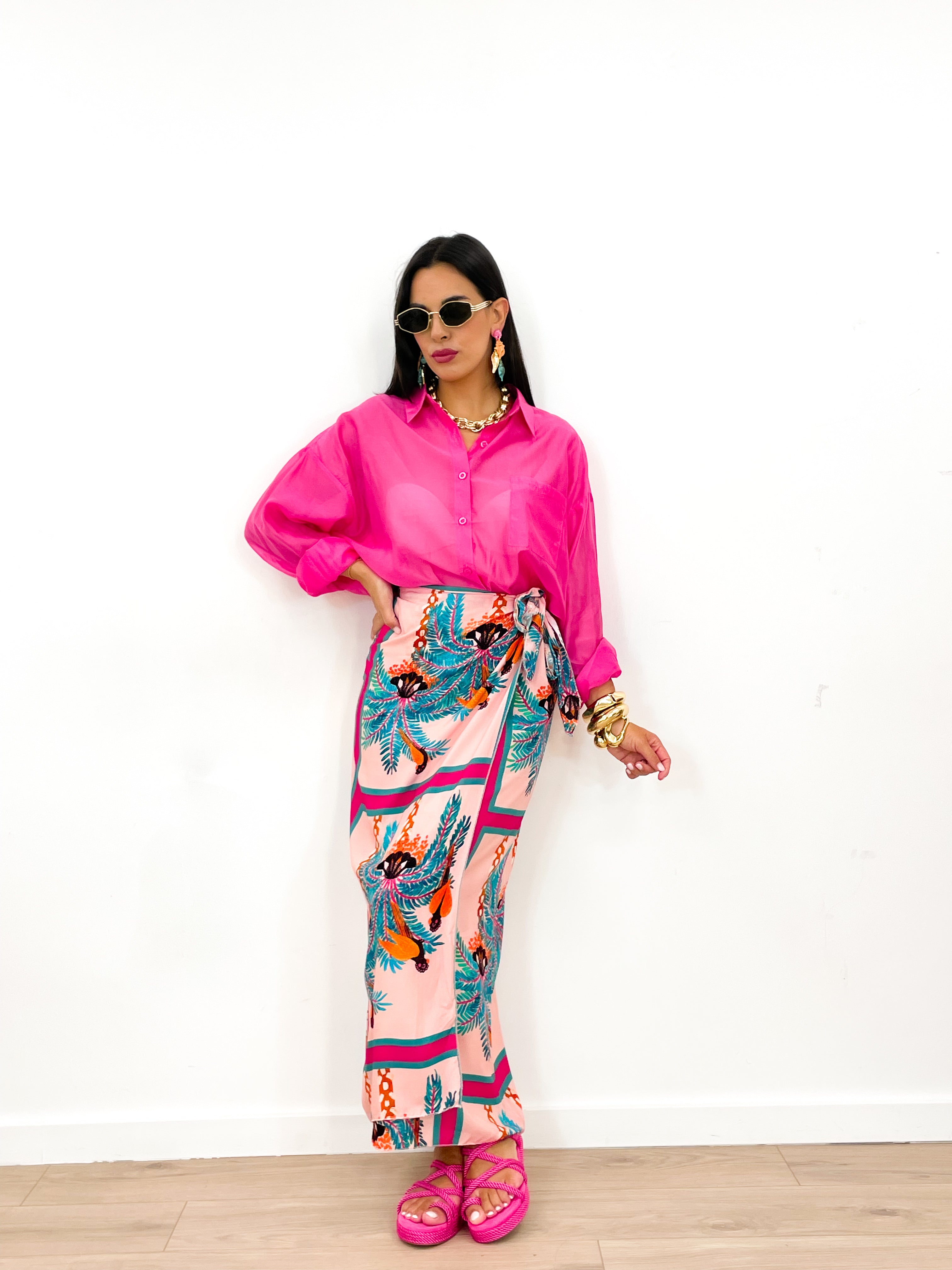 Camicia HELENA fuxia