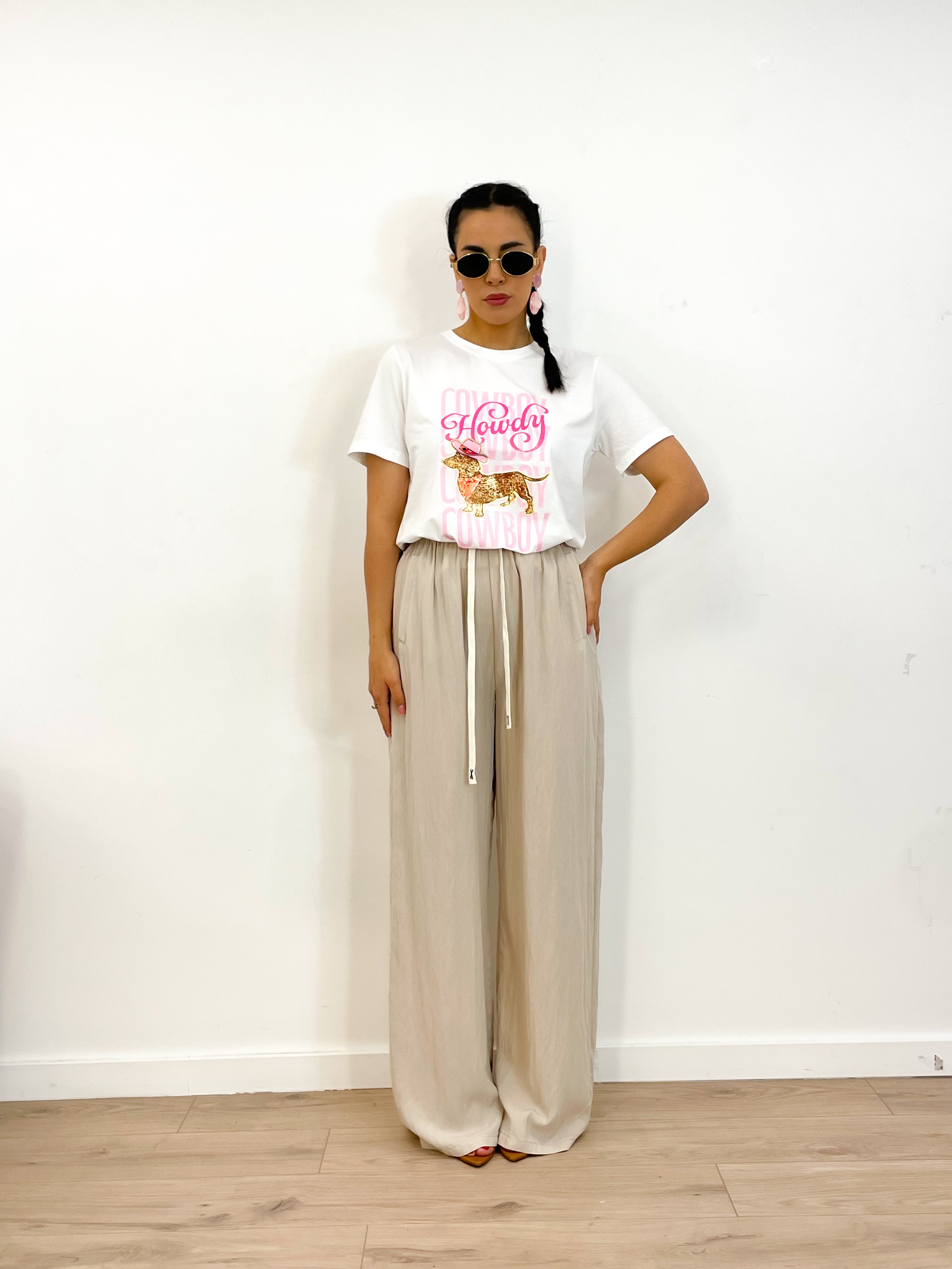 Pantalone HILDA panna