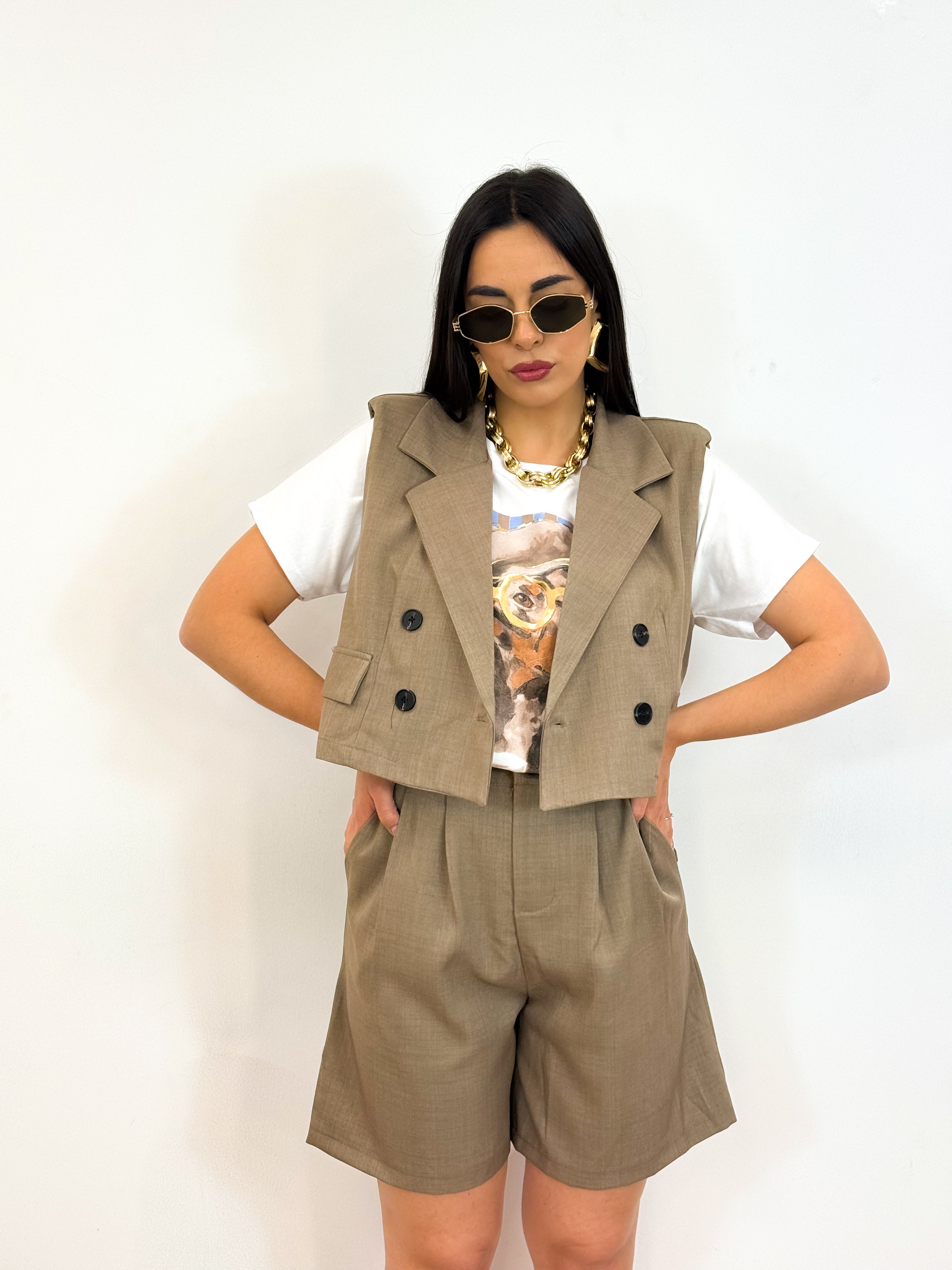Coordinato MUSE GLAM cammello