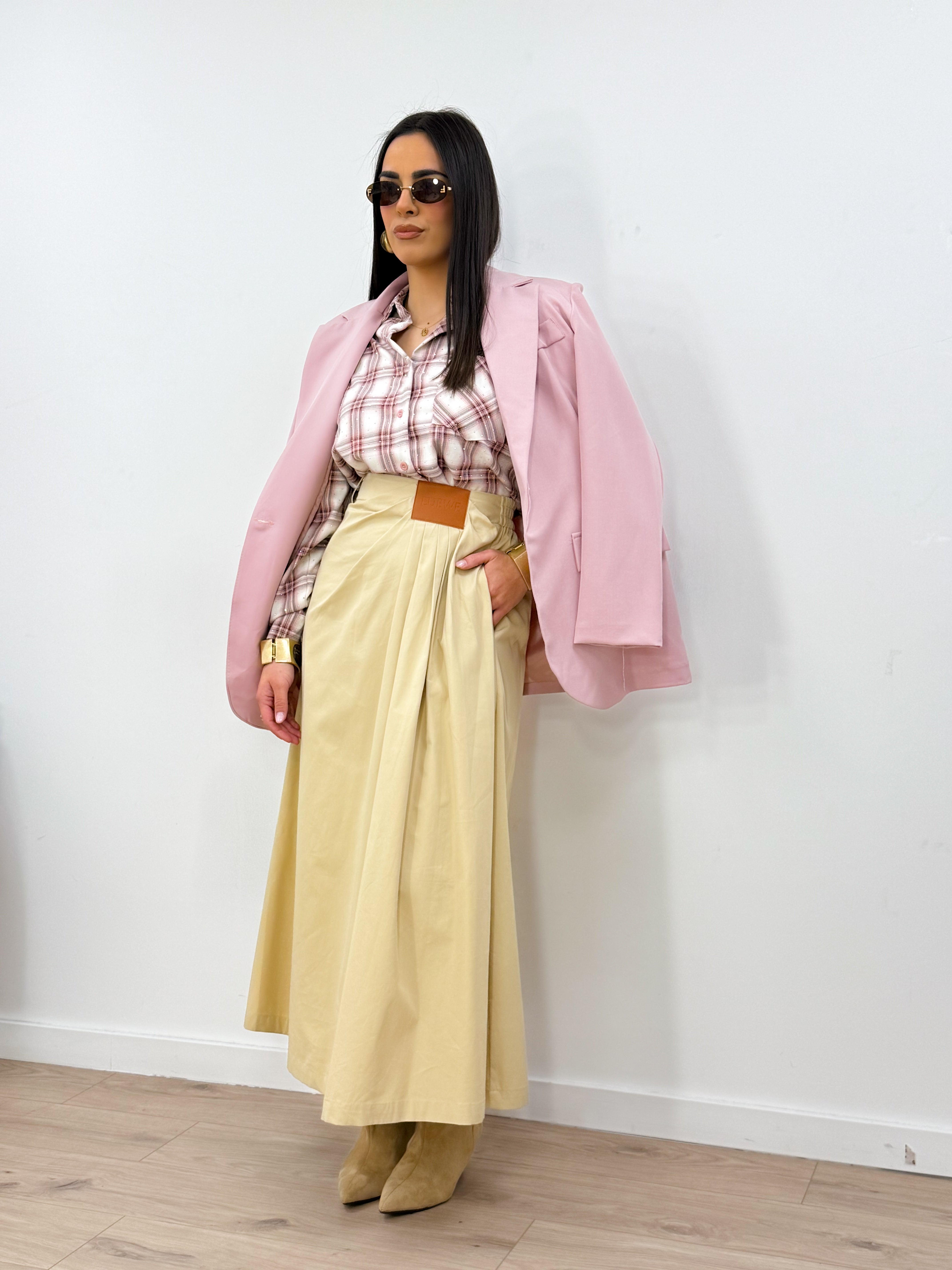Blazer Basic Rosa