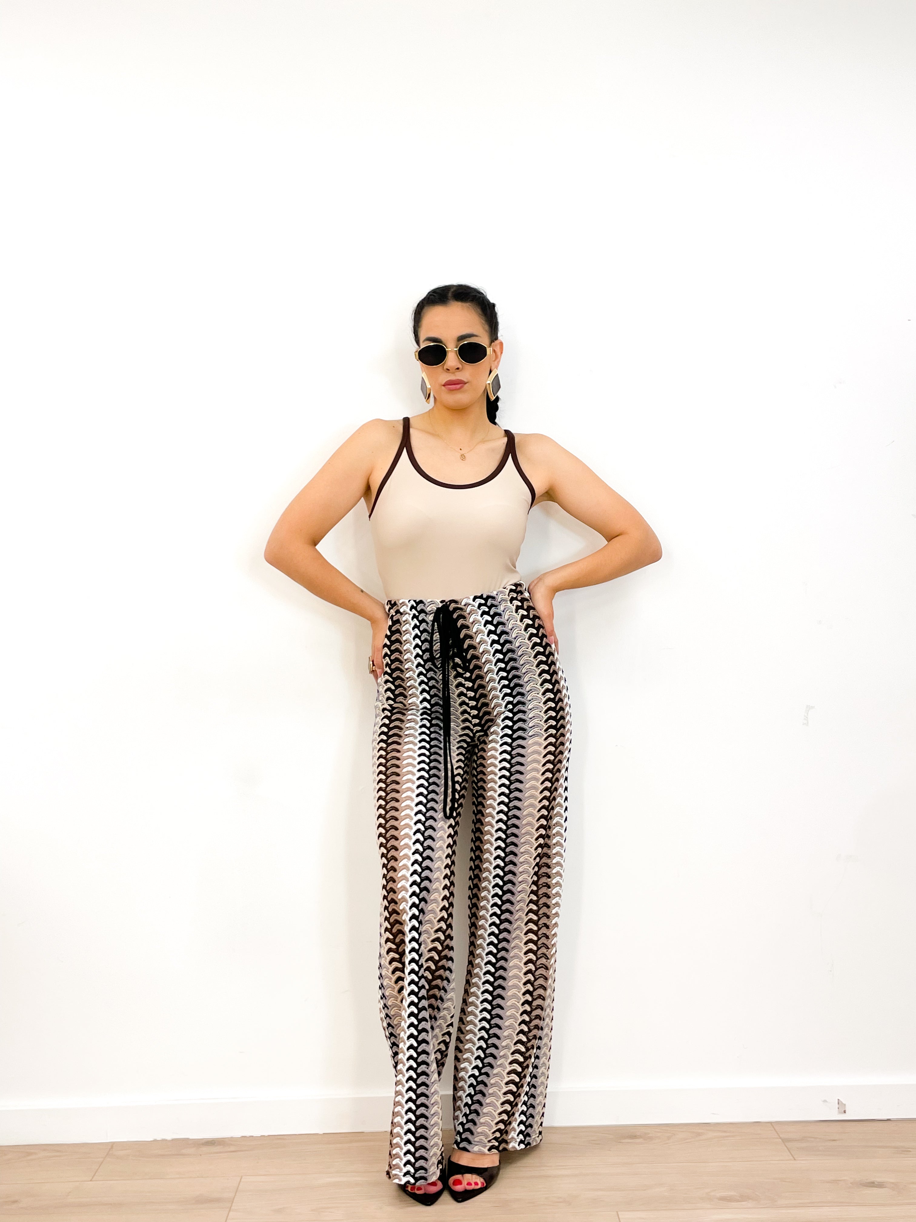 Pantalone ZENDA marrone