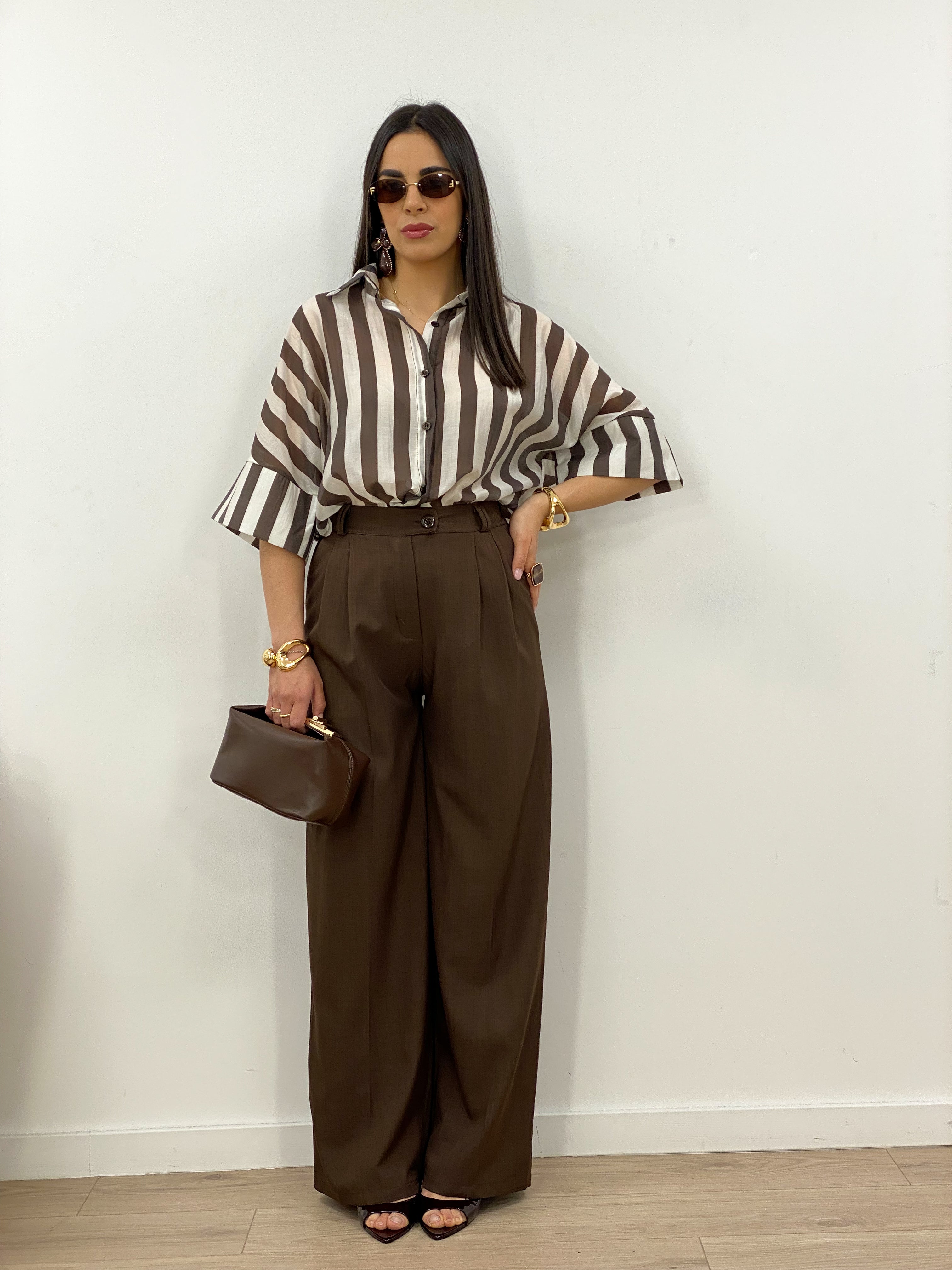 Pantalone Classic Marrone