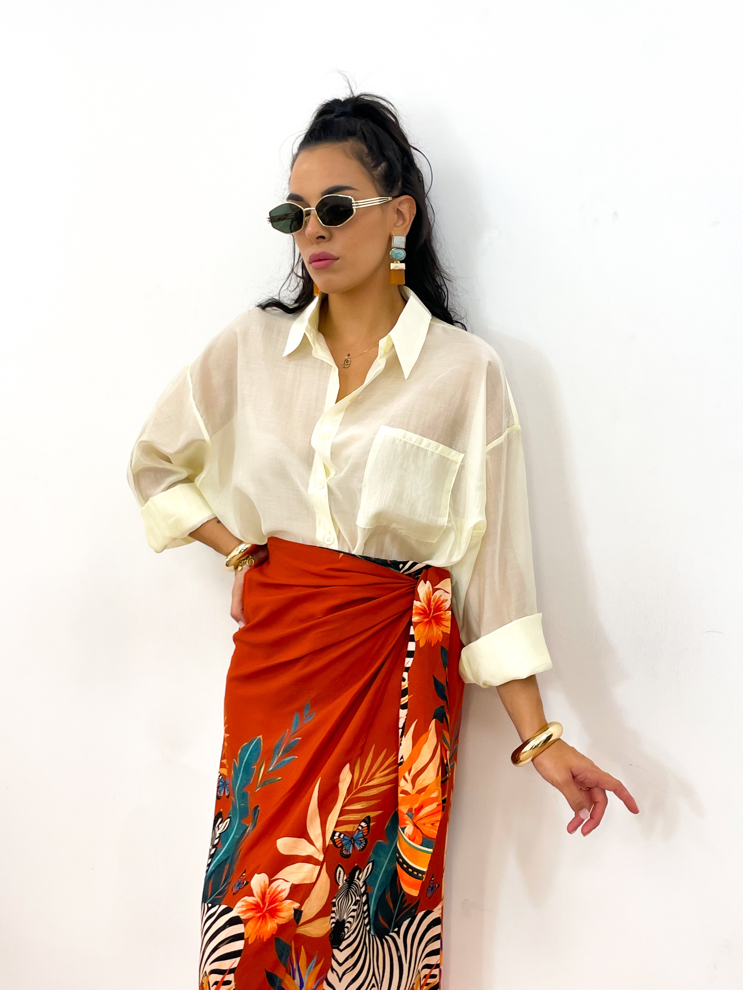 Camicia HELENA gialla