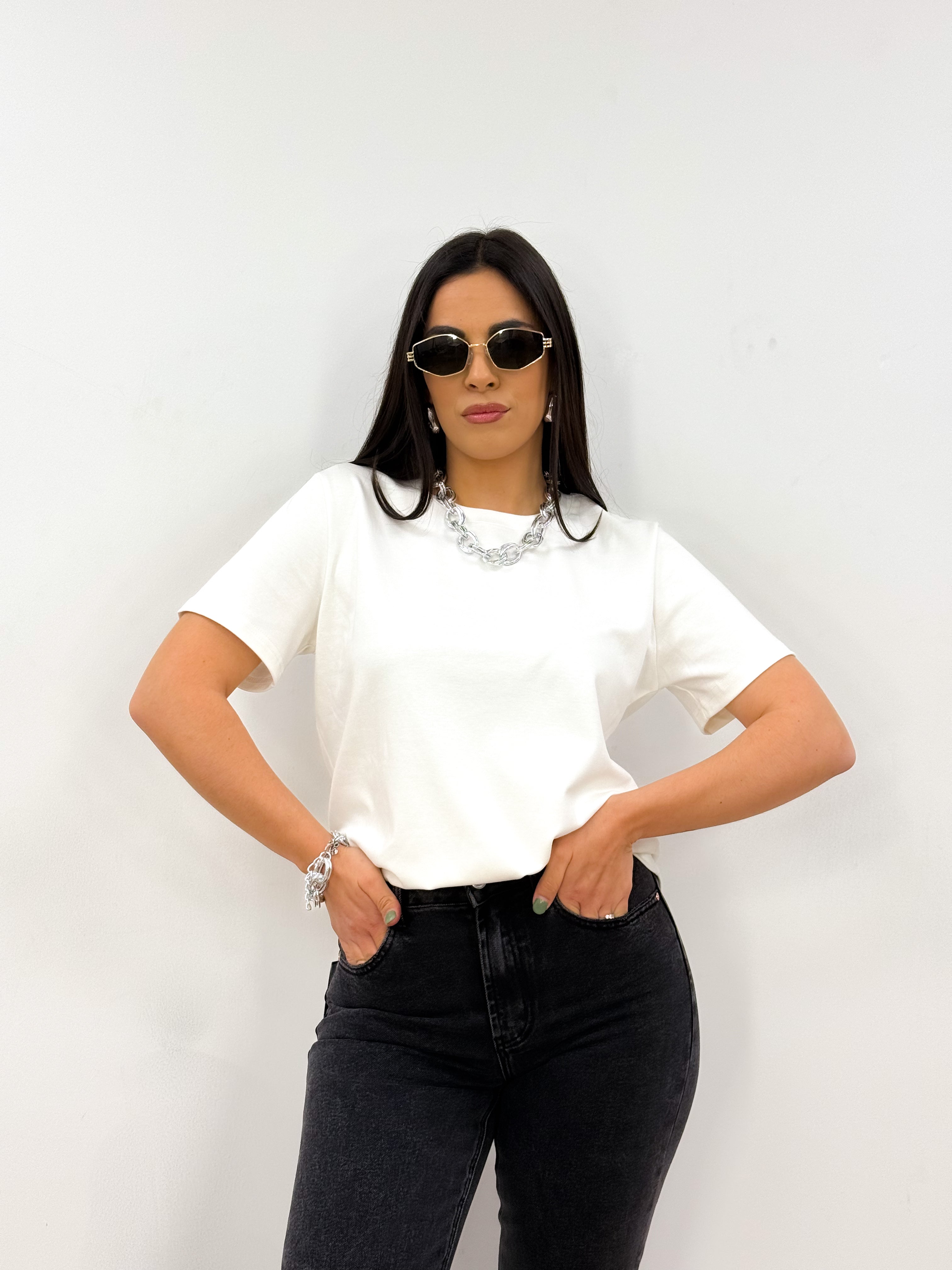 T-shirt BASIC bianca