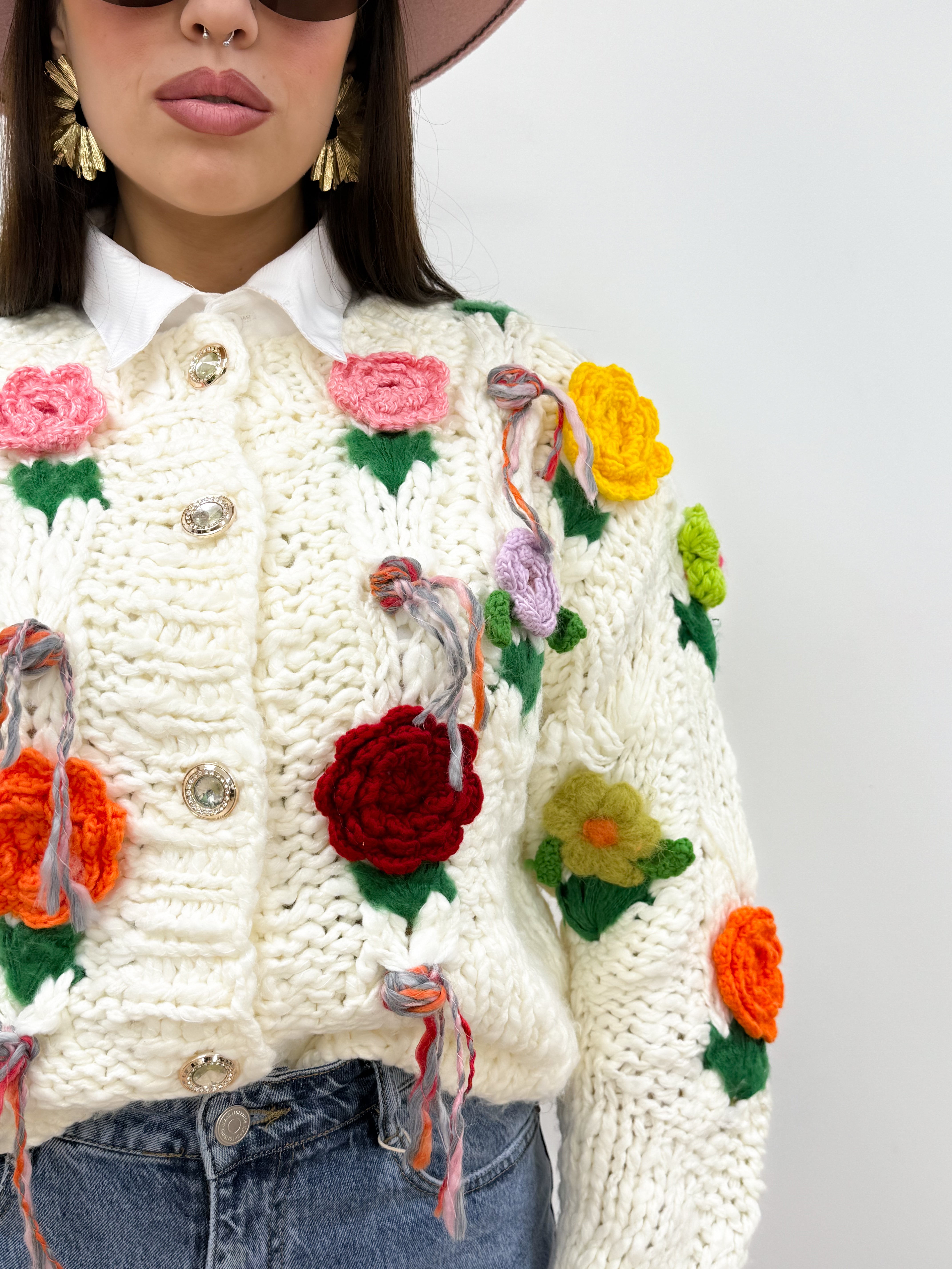 Cardigan Flor
