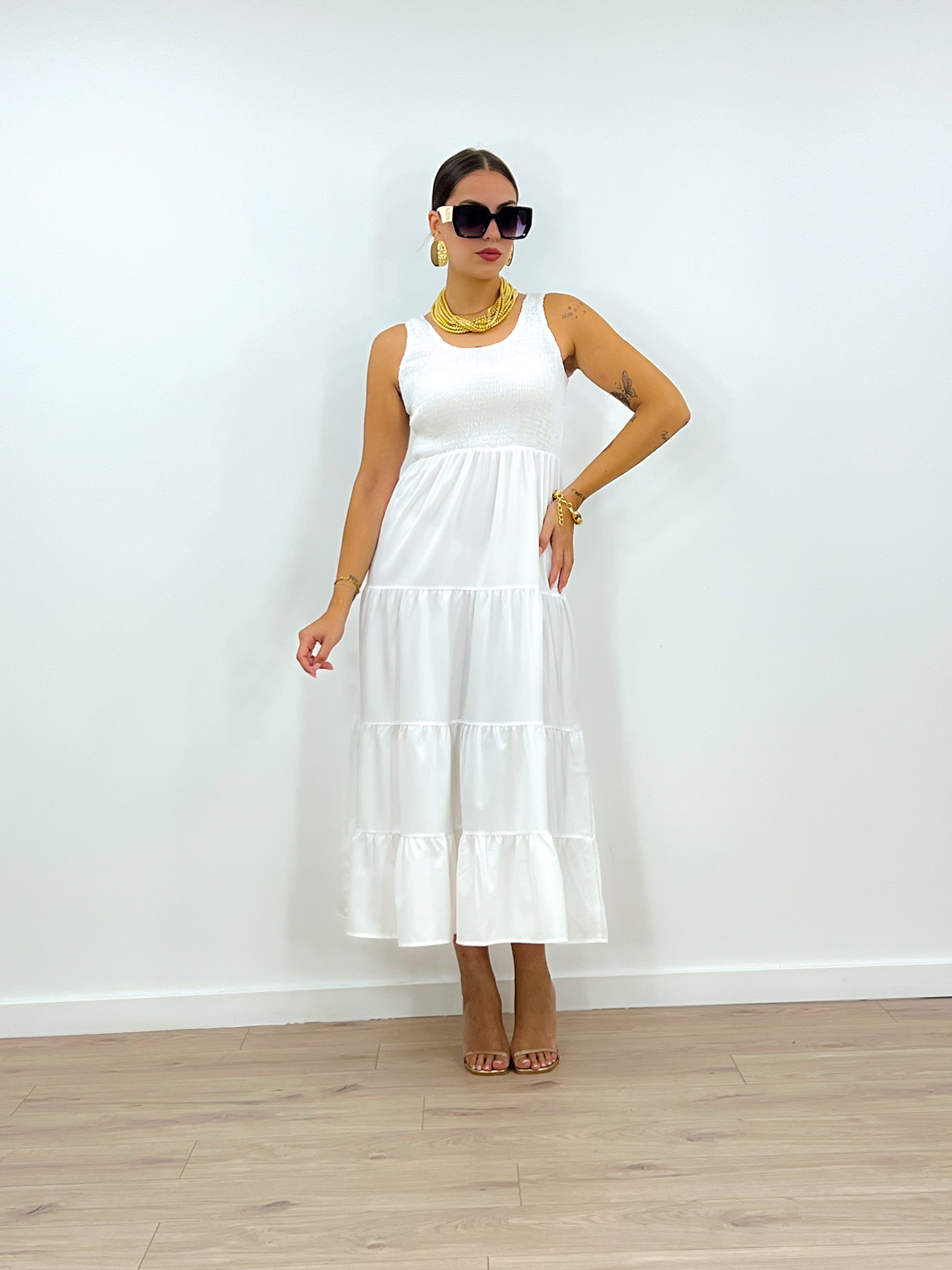 Abito Jasmine BIANCO