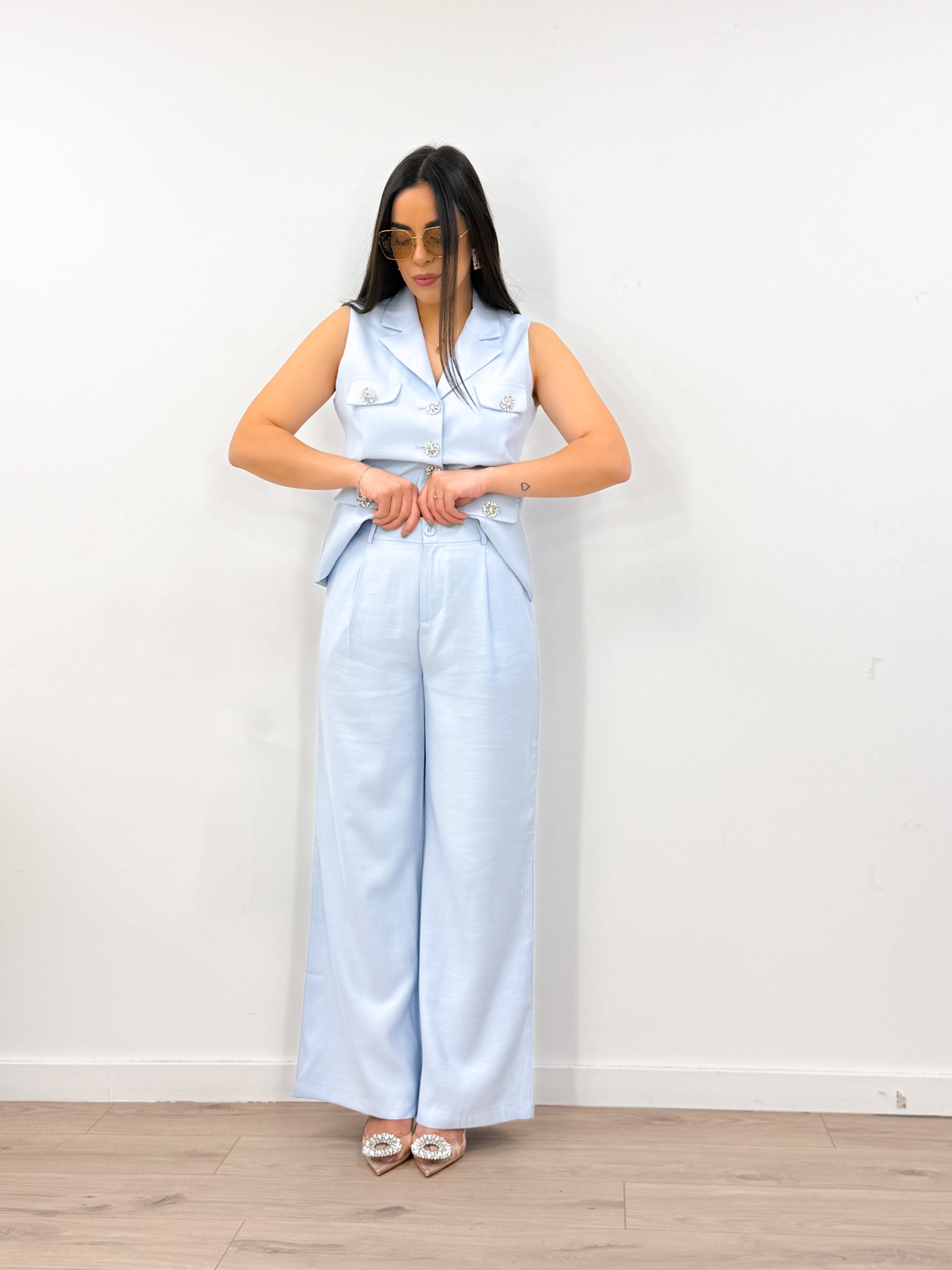 Coordinato LUMIÈRE azzurro