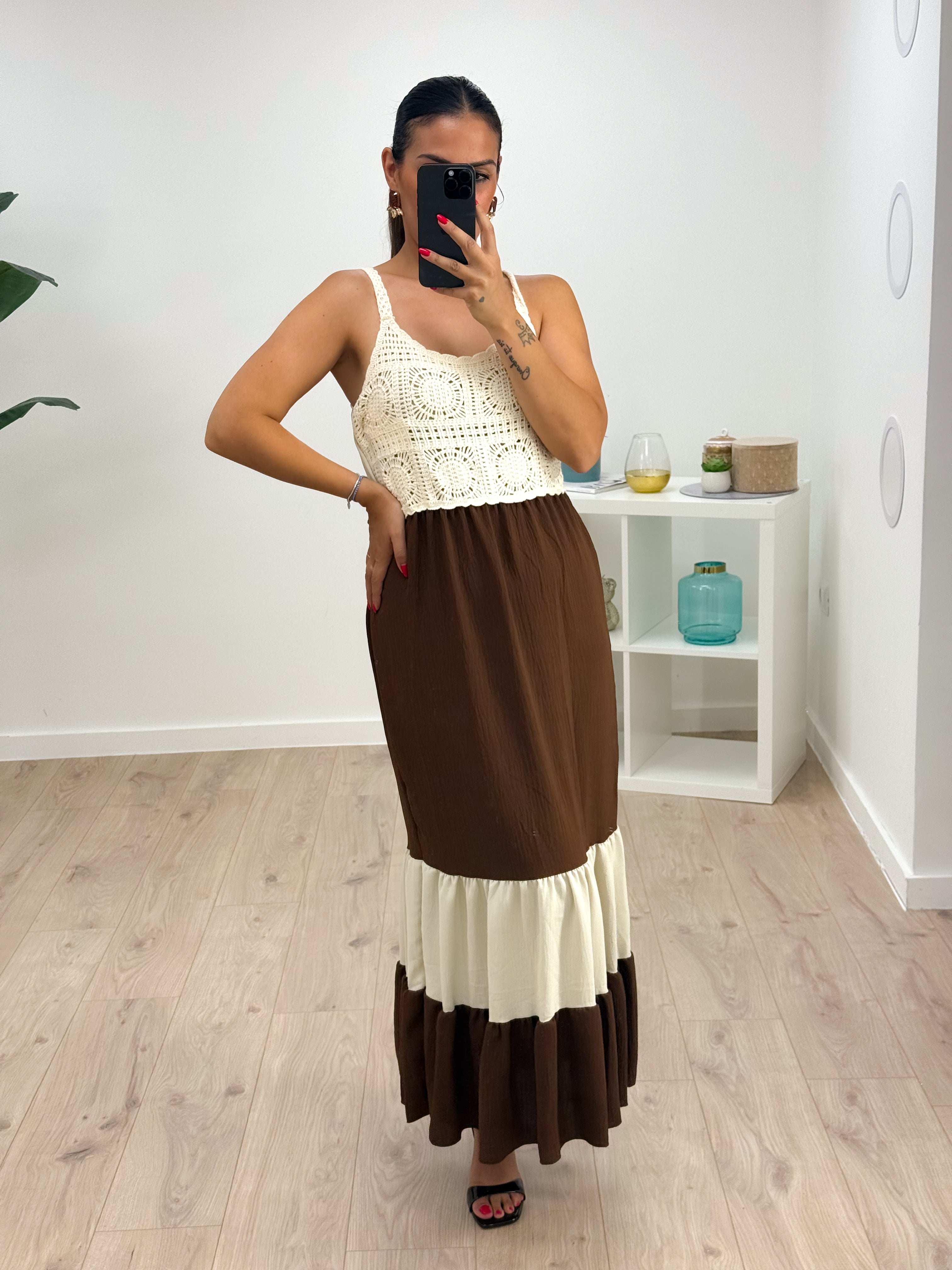Abito Grecia MARRONE