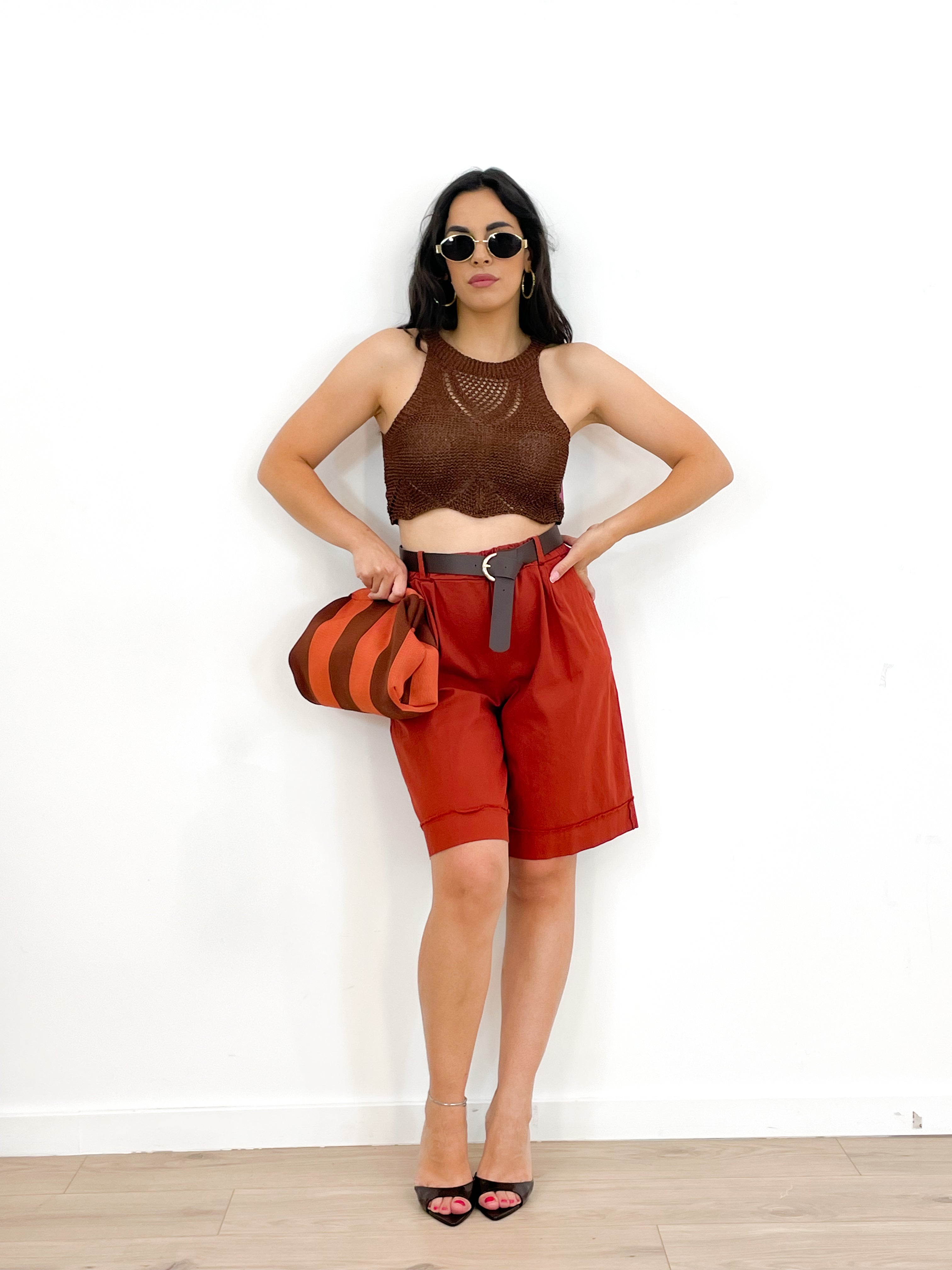 Top filo bronzo