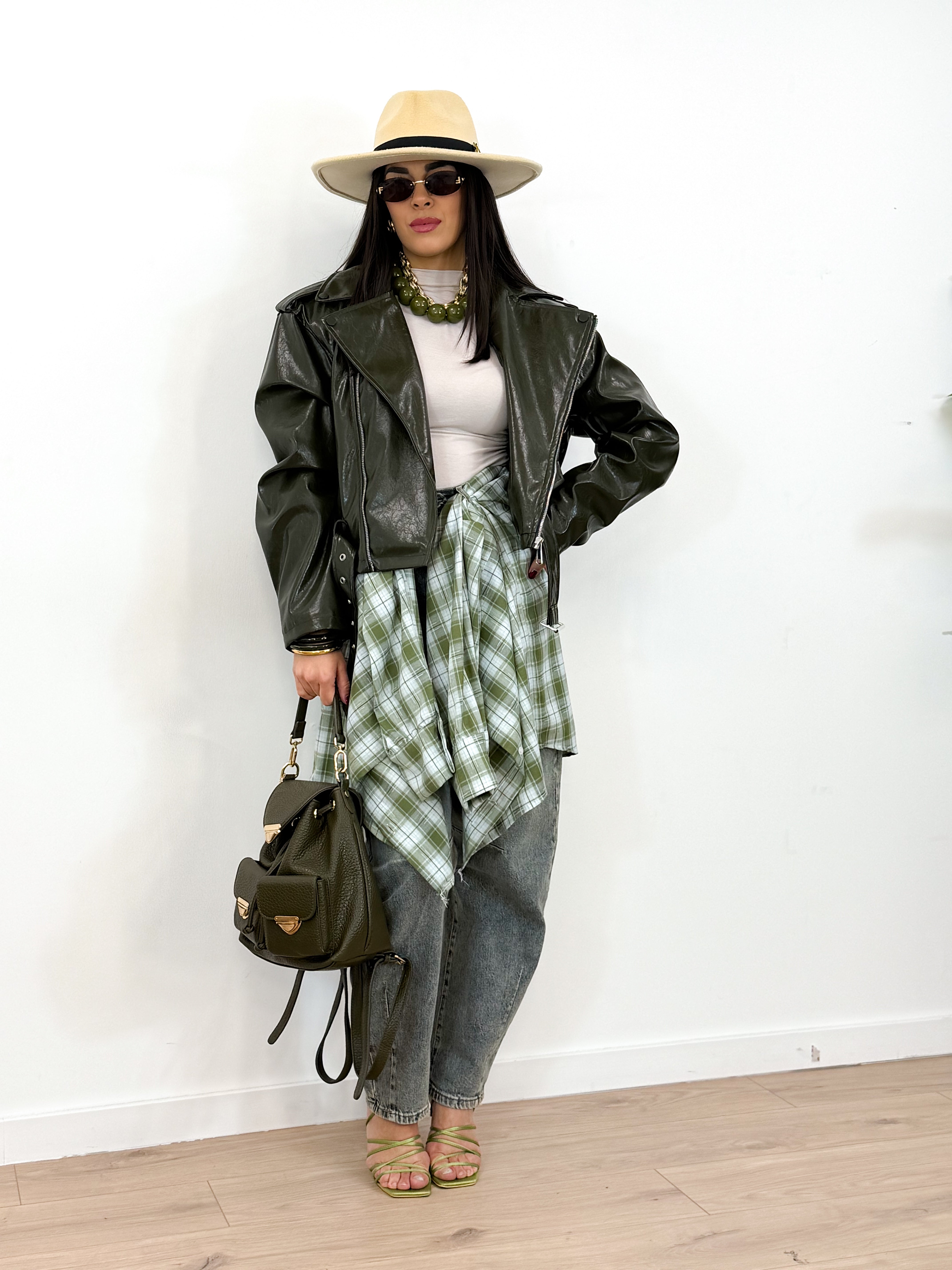 Camicia Olivia Verde