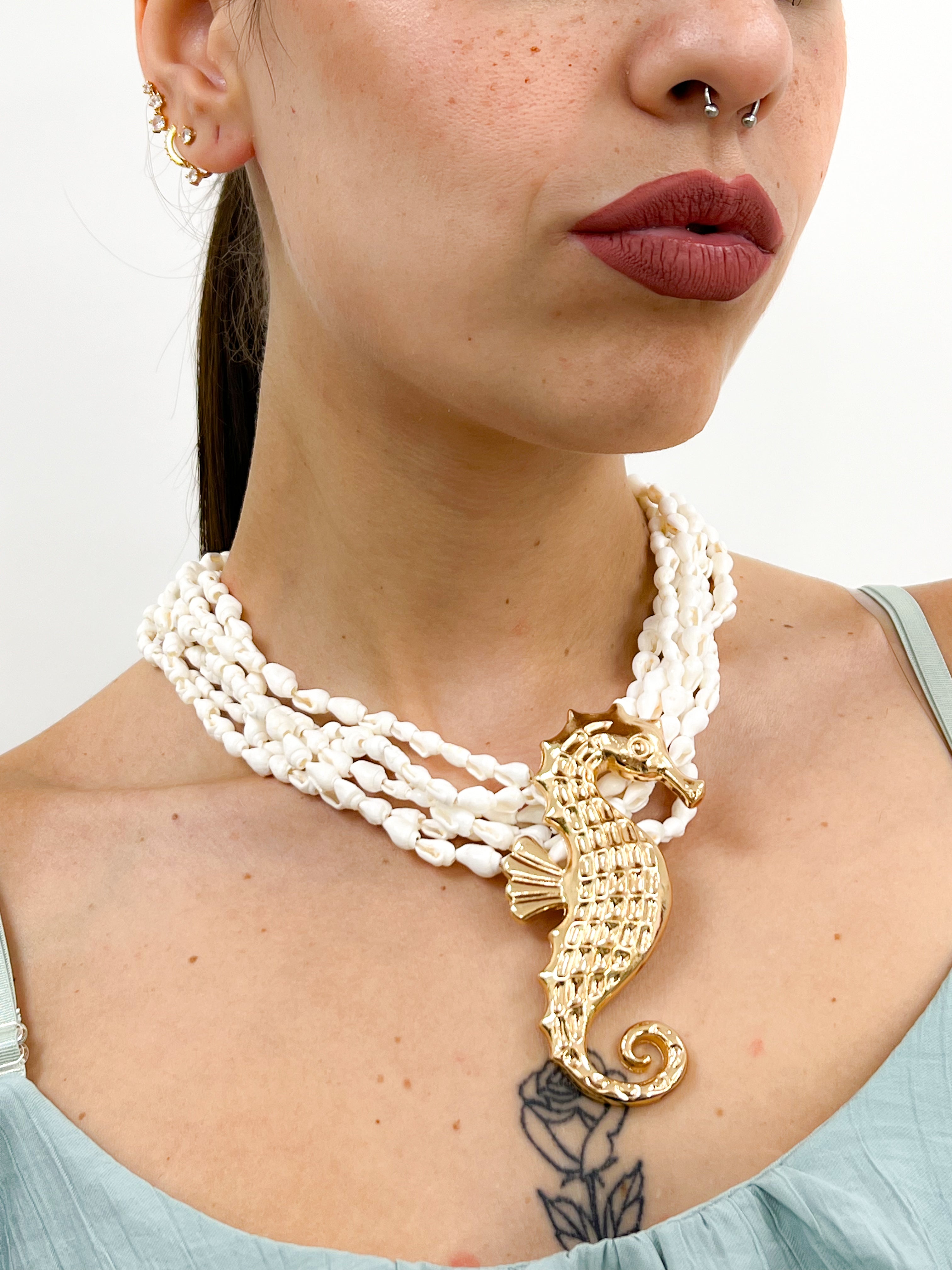 Collana Cavalluccio/Conchiglie