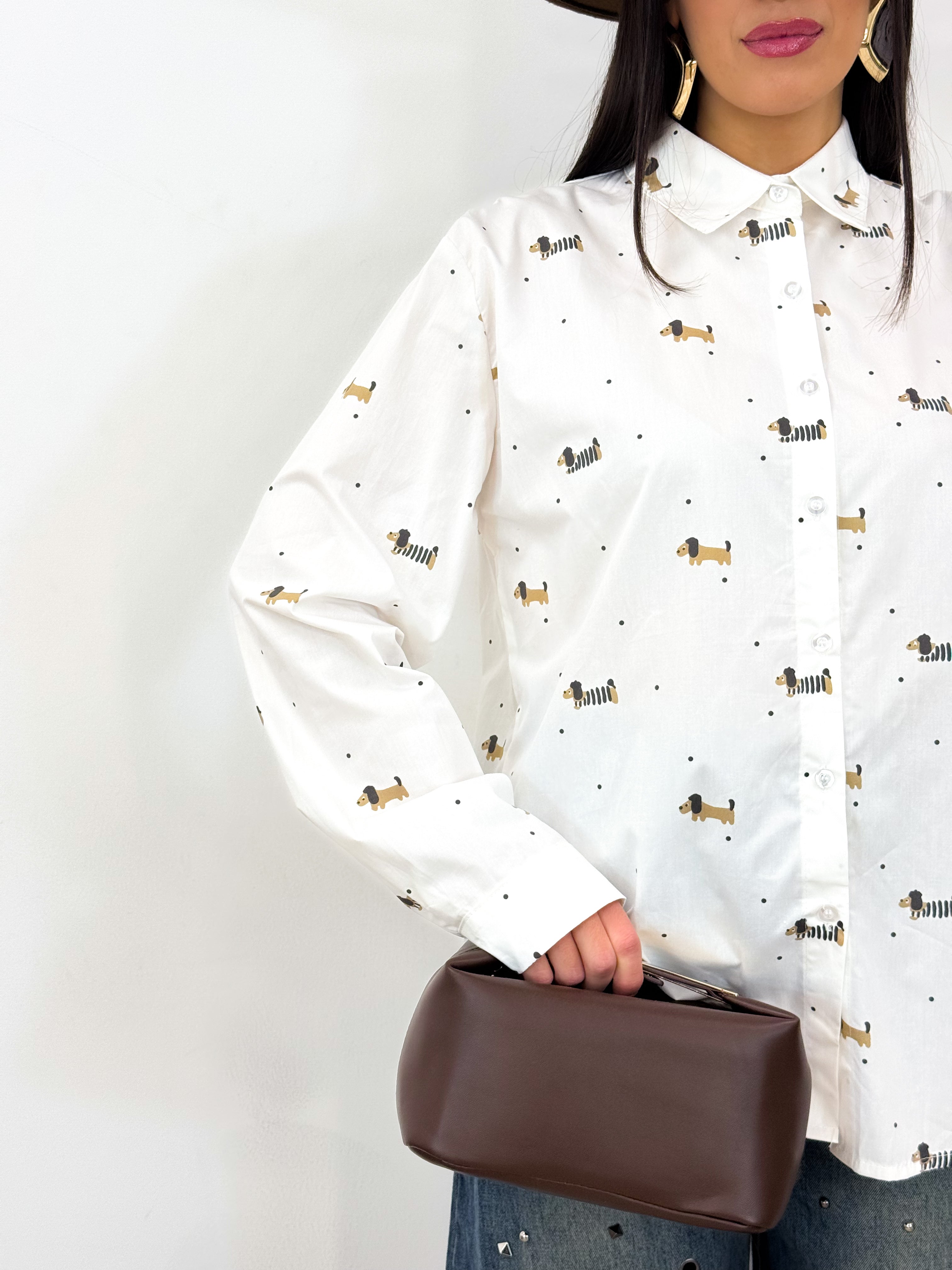 Camicia Bassotto Bianca