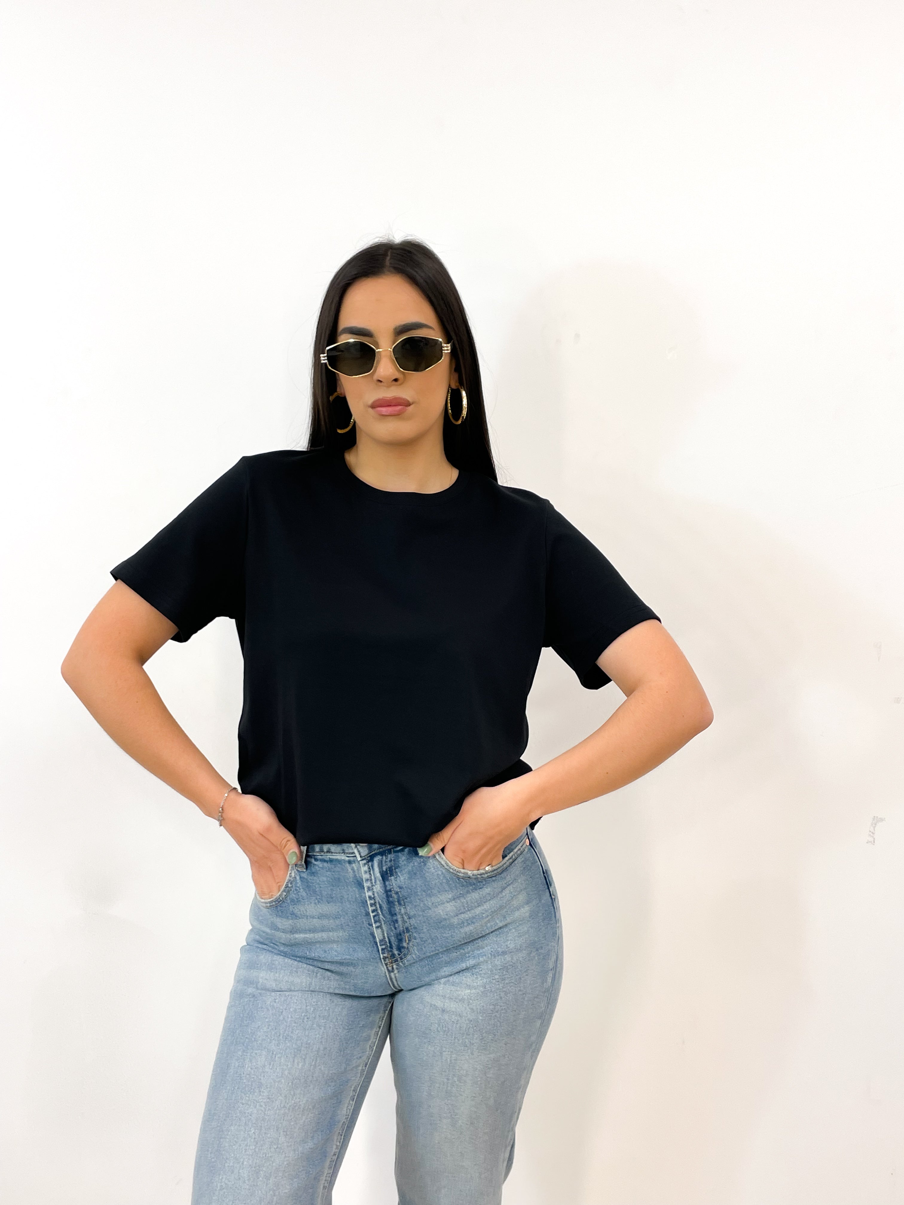 T-shirt BASIC nero