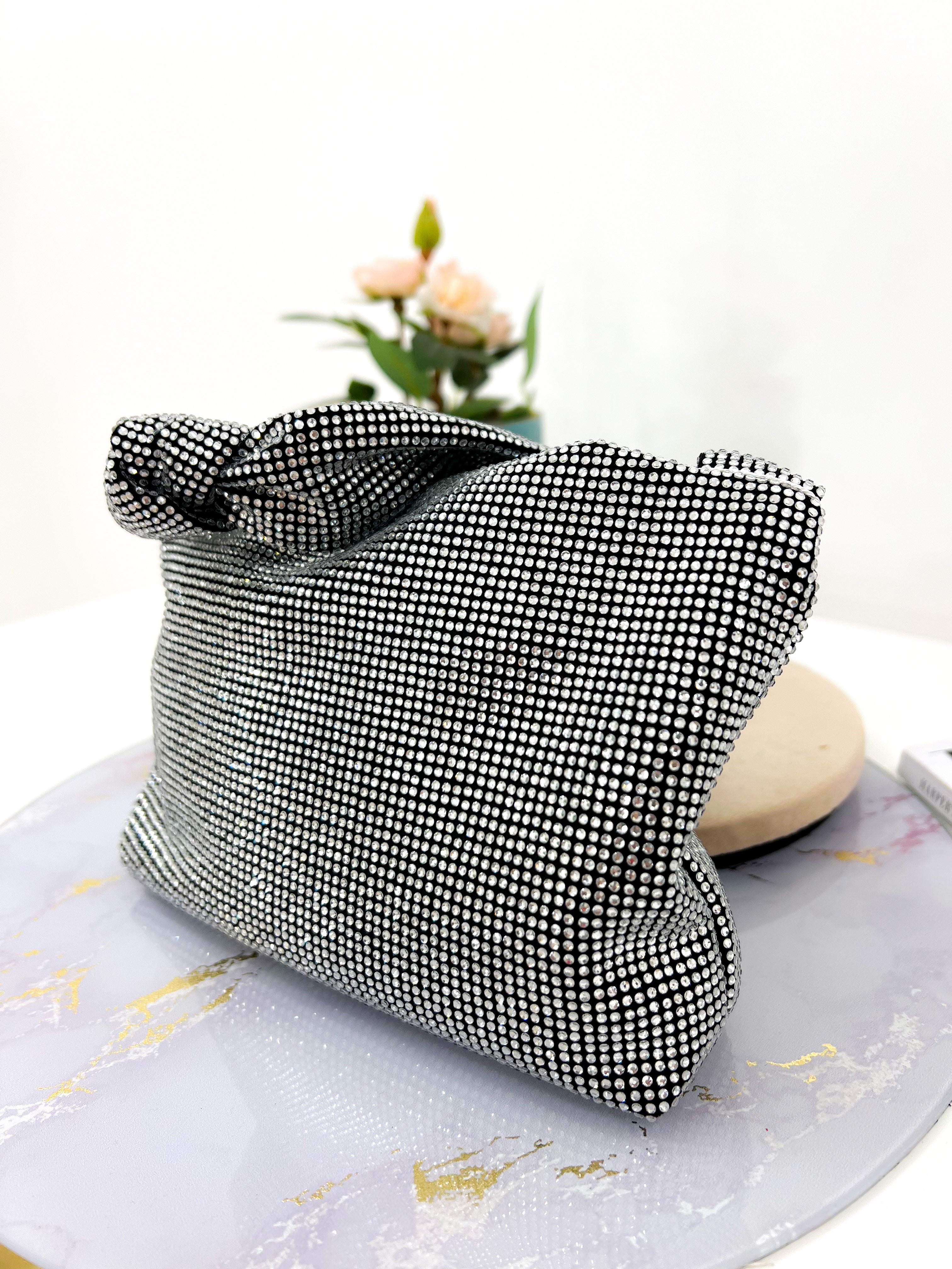 Pochette Shine NERA/ARGENTO