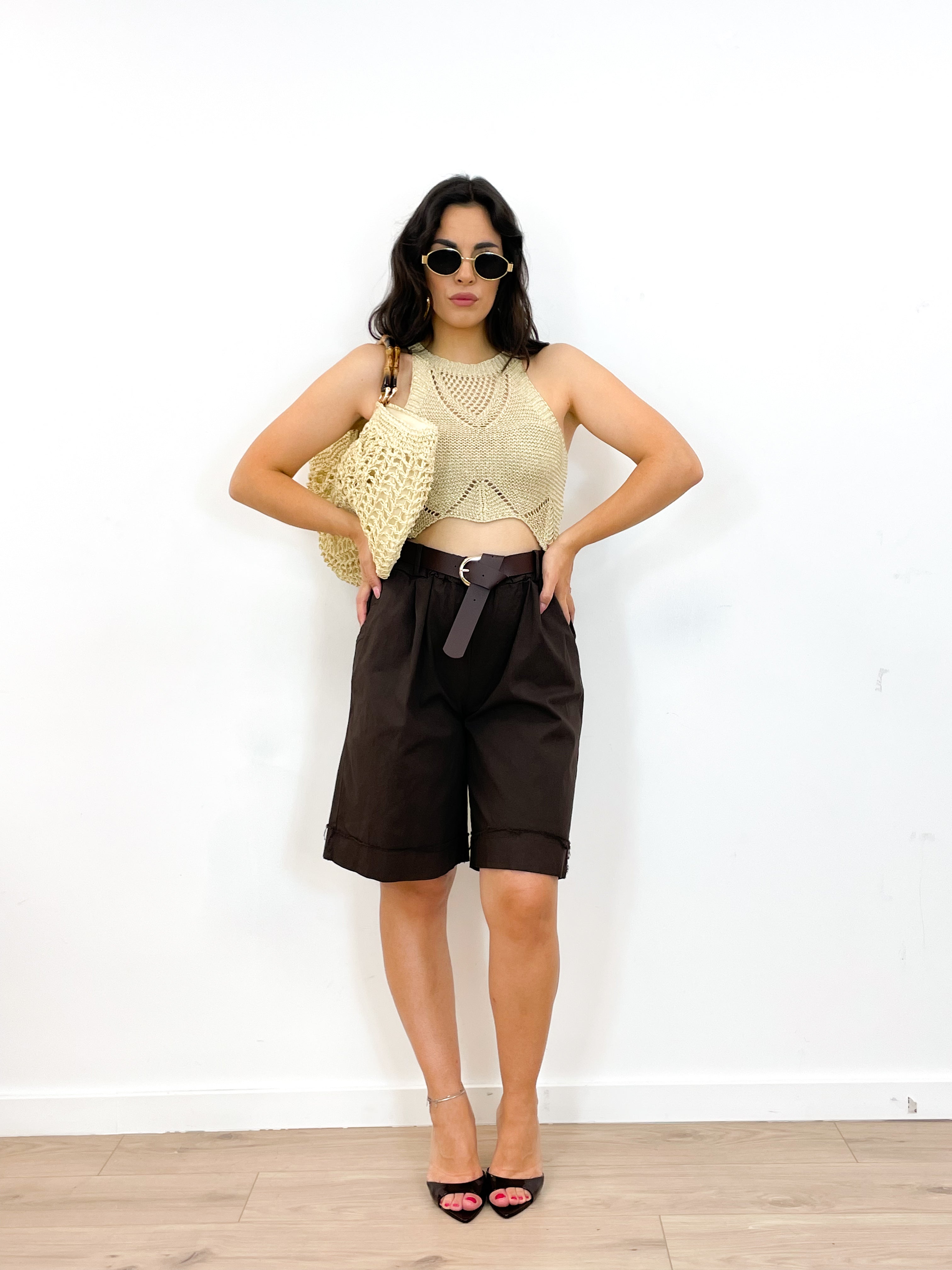 Bermuda marrone