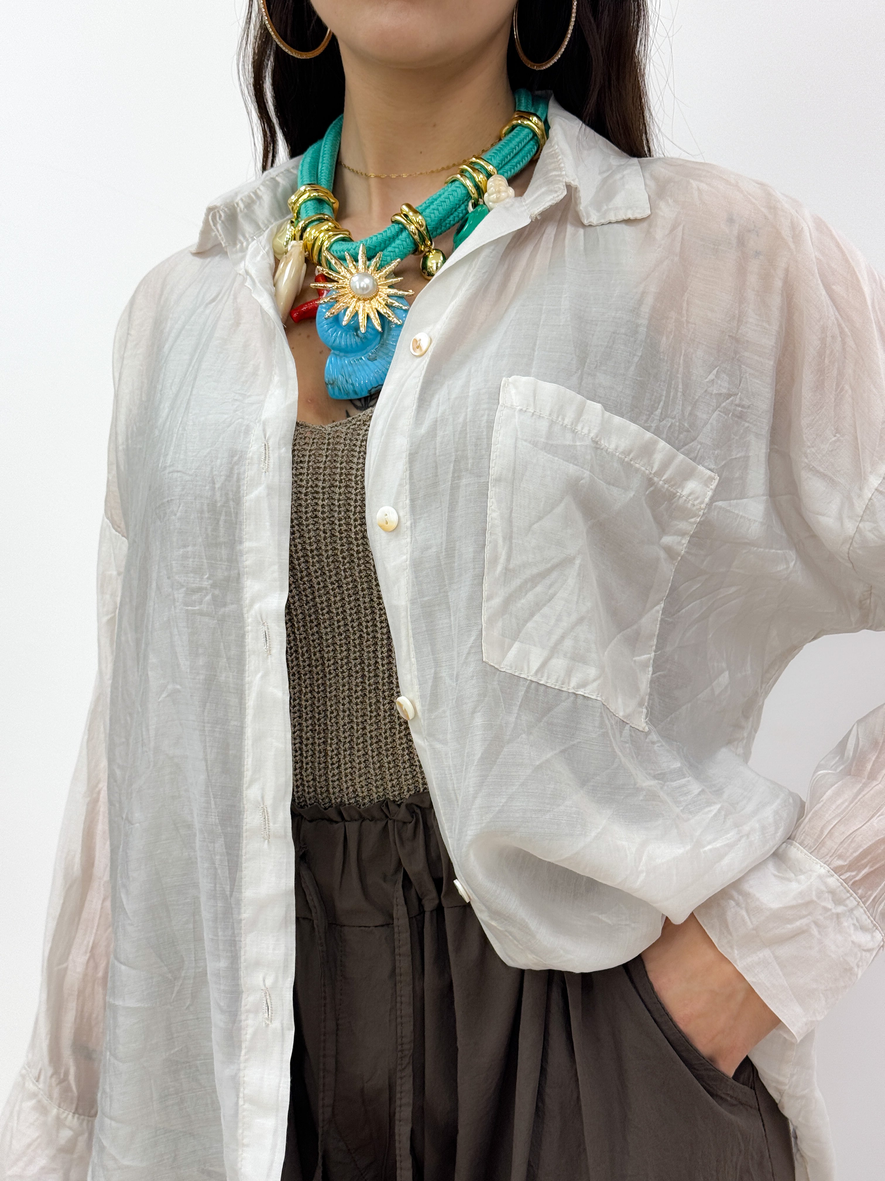 Camicia Miami GHIACCIO