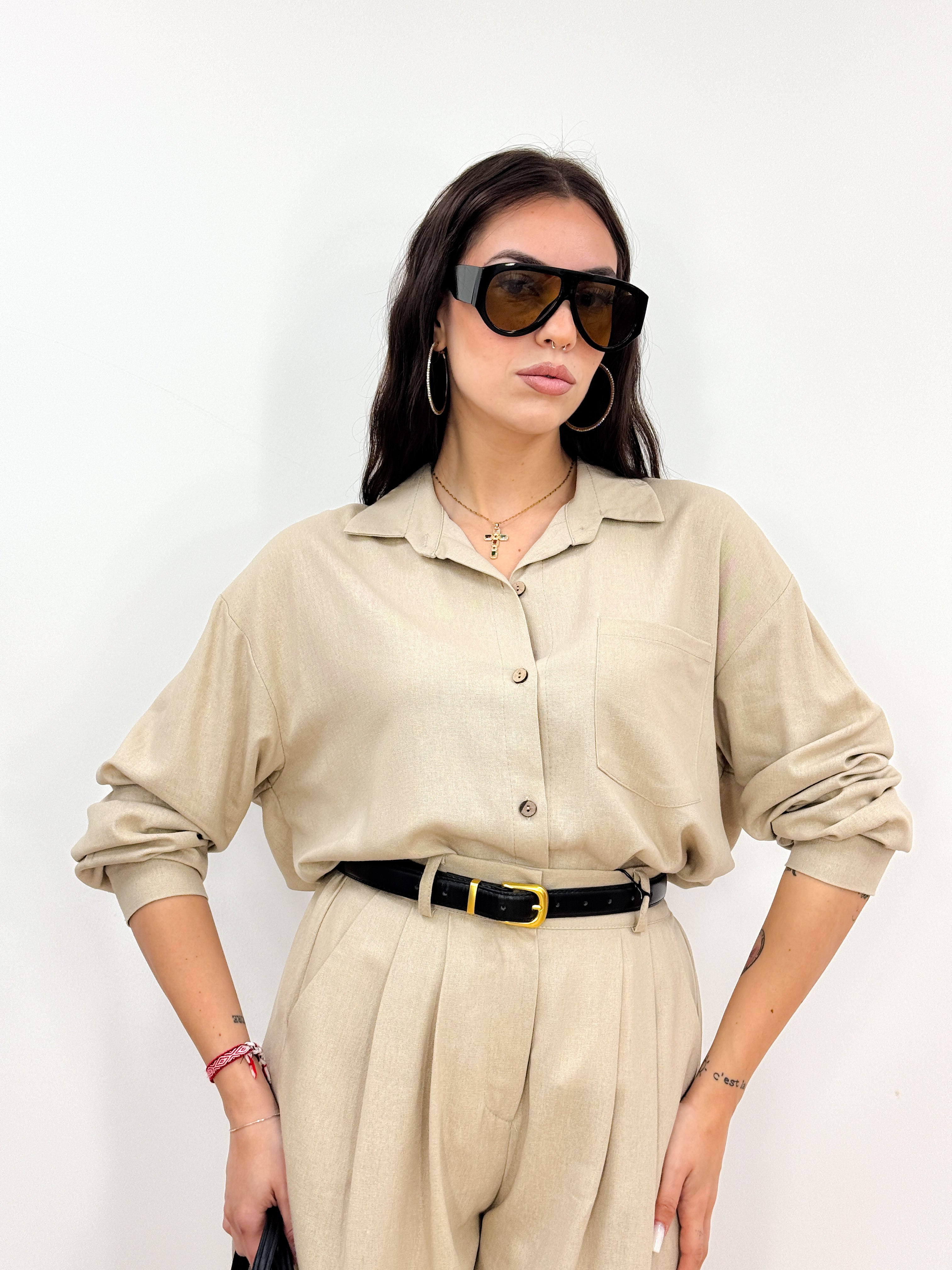 Camicia Safari BEIGE