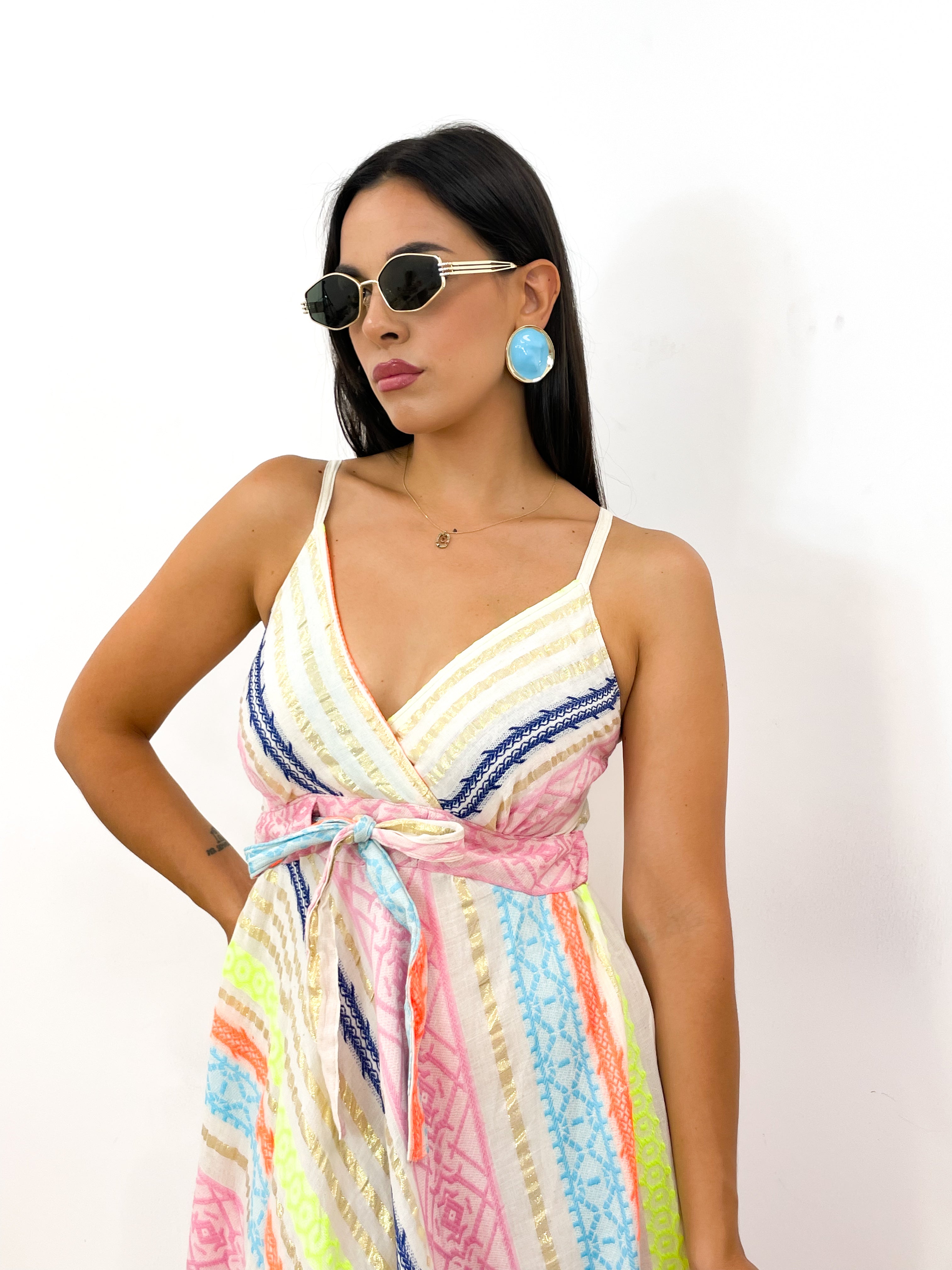Abito GELATO GRECO fluo