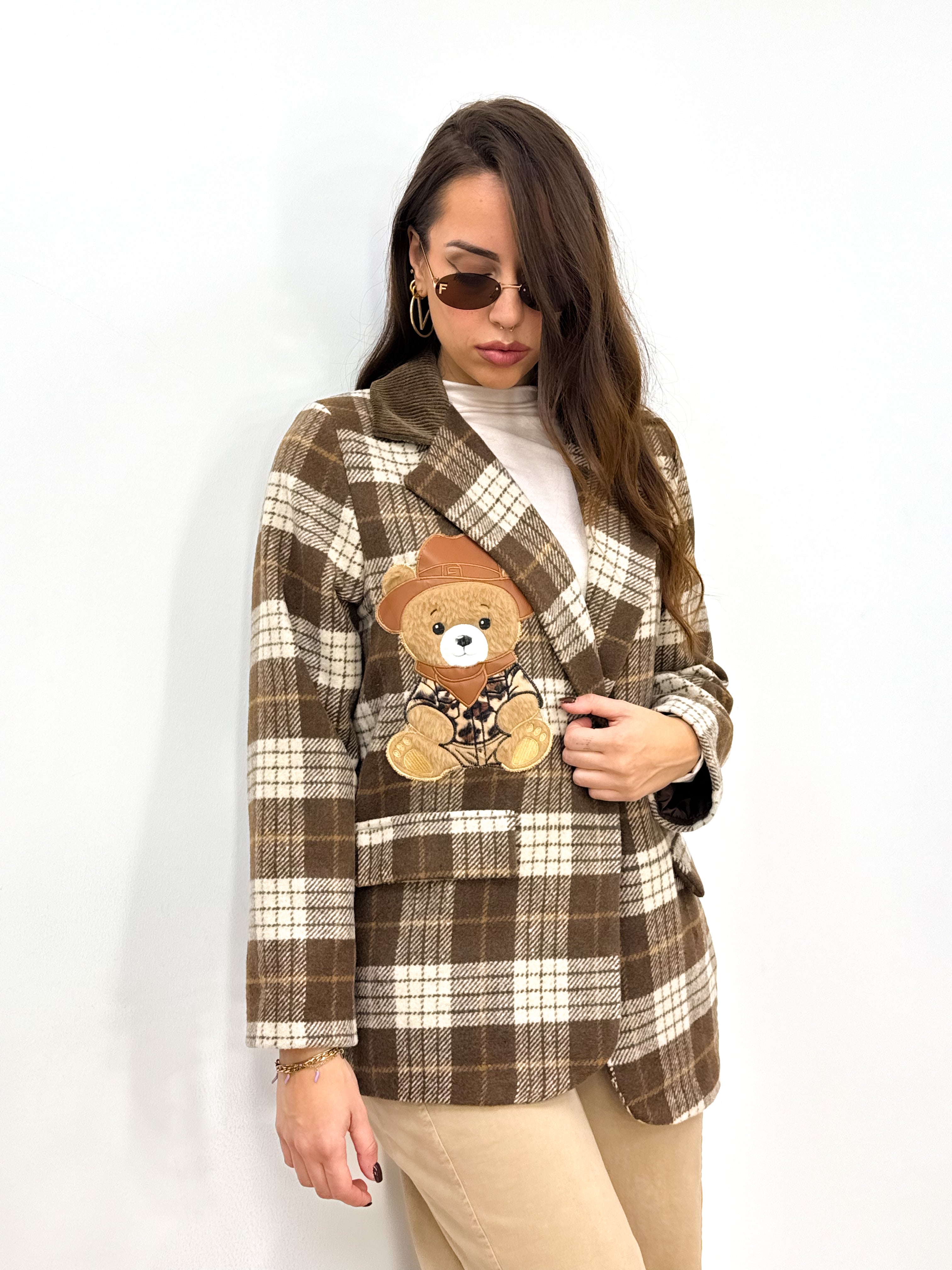 Giacca Teddy Tweed